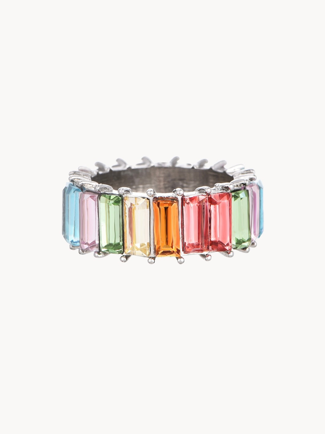 Daphne Colorful Silver Ring