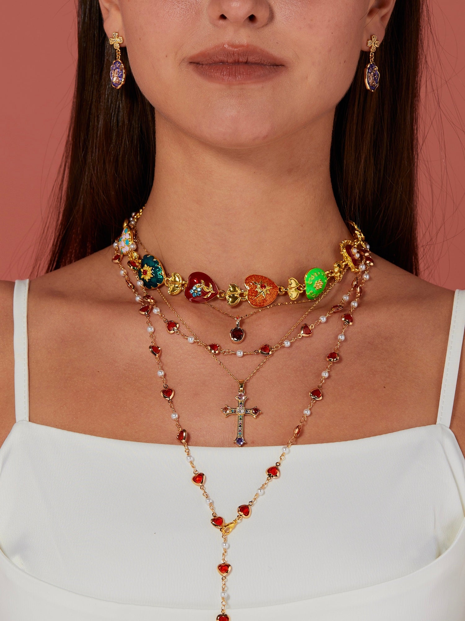 Birthstone Necklace Collection - Kuri Jewelry
