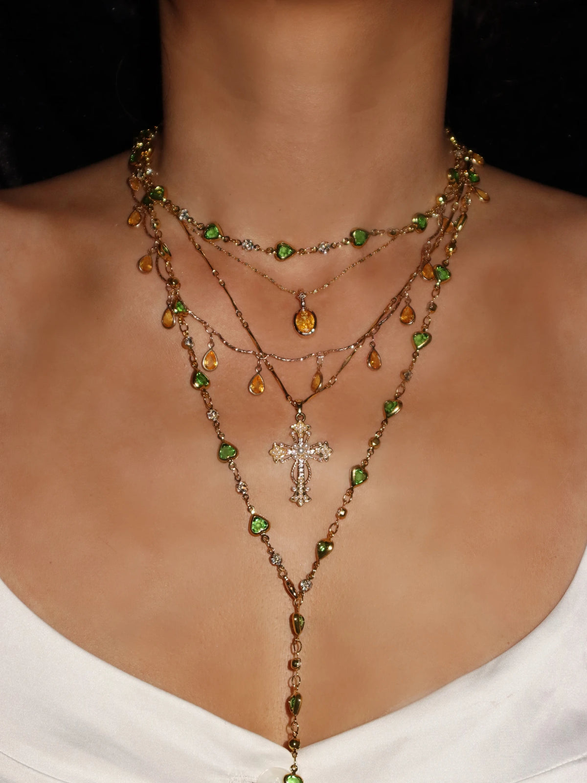 Alberta Citrine Waterdrop Necklace