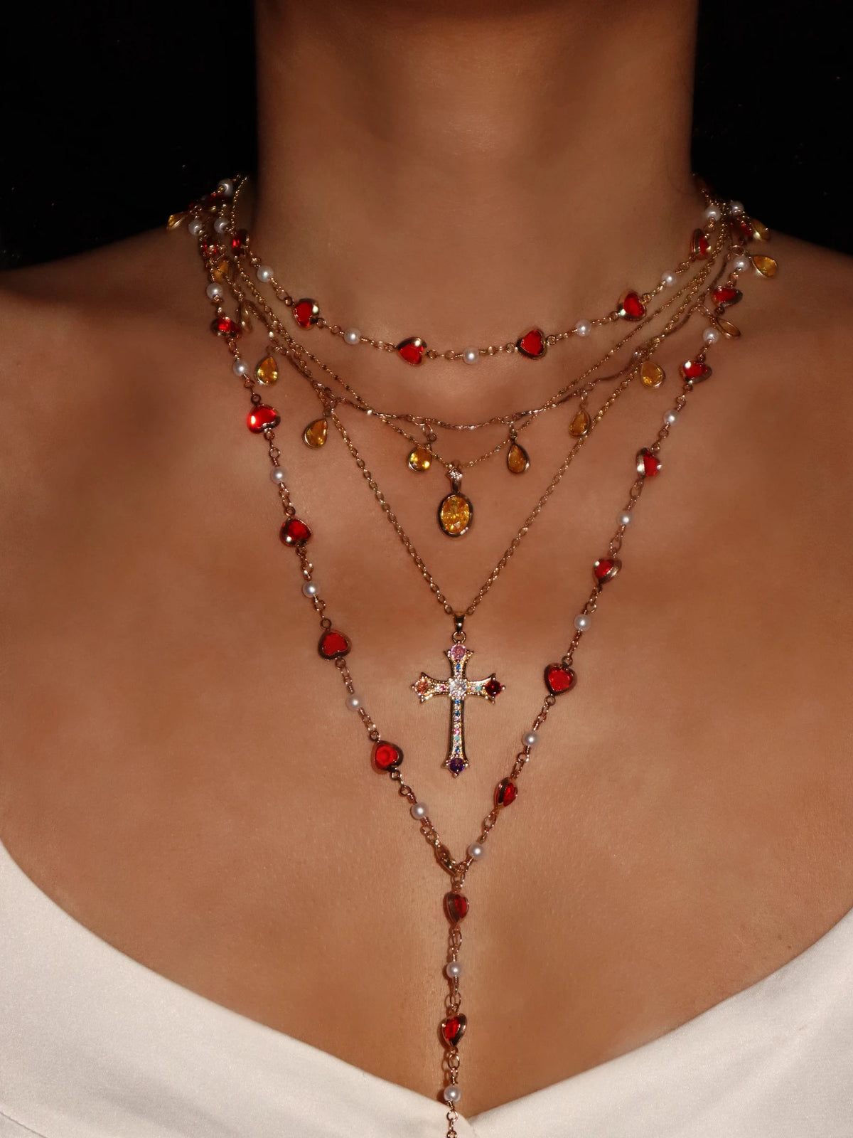 November Birthstone Citrine Necklace