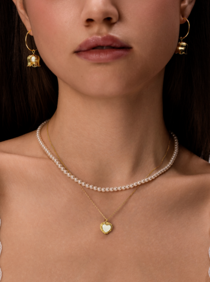 Faith Pearl Necklace