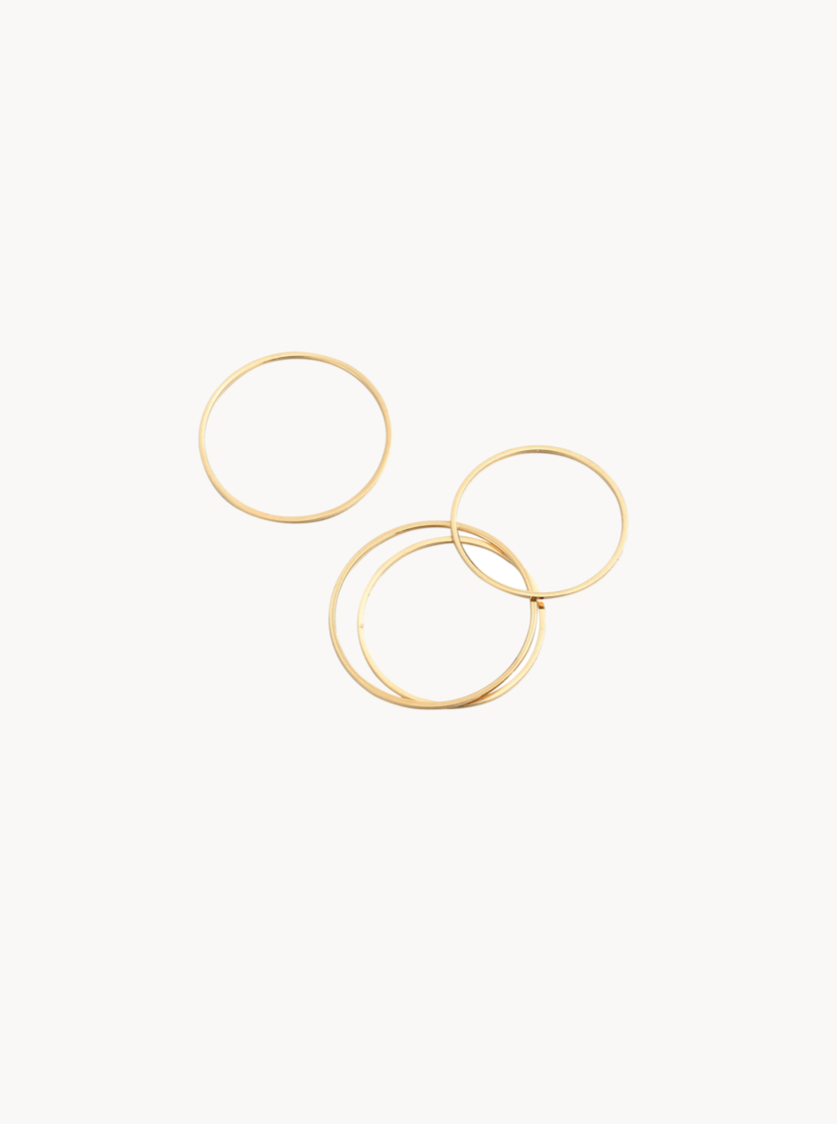 Jane Thin Plain Ring - Kuri Jewelry