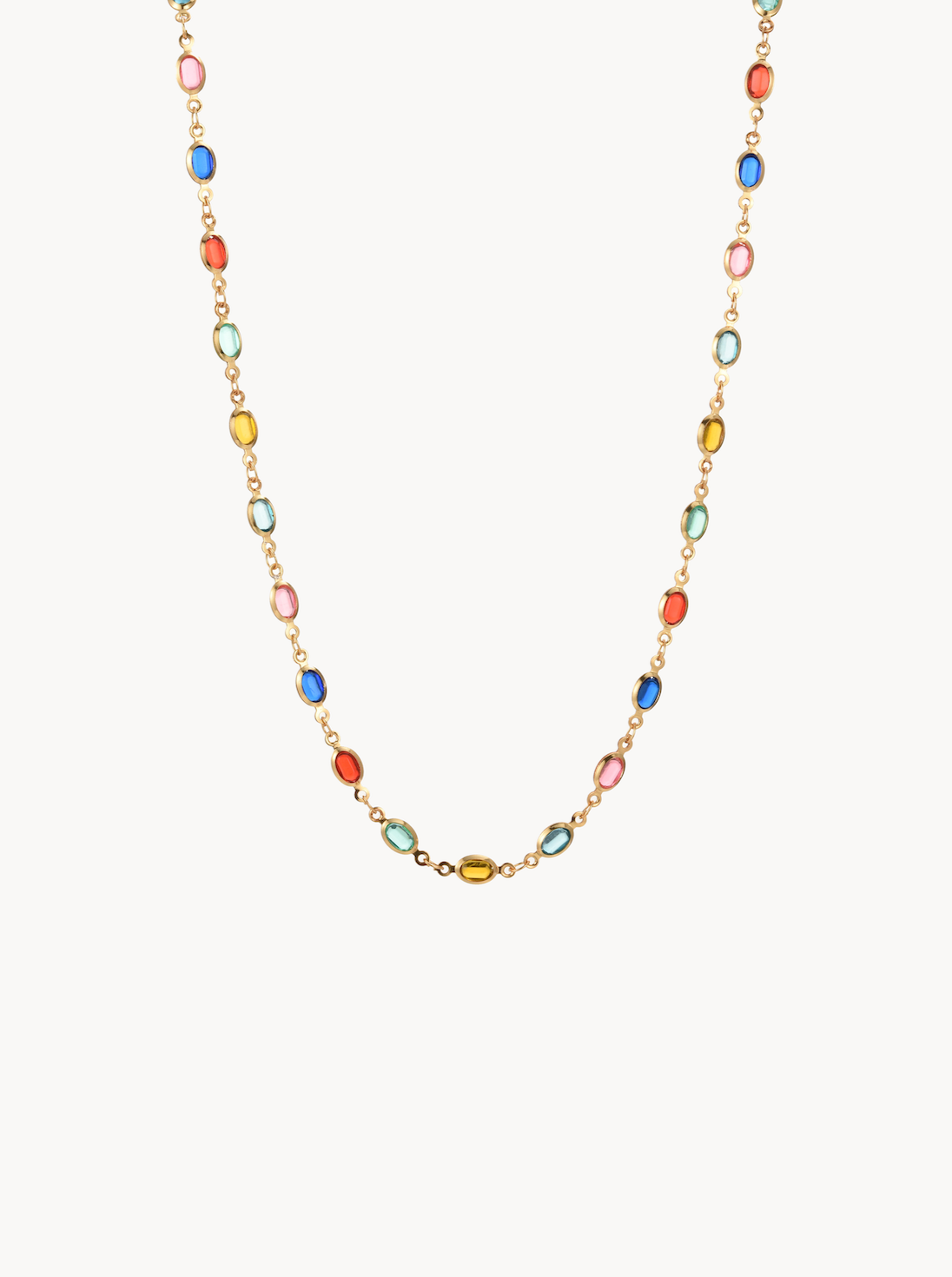 Yuri Colorful Chain Necklace