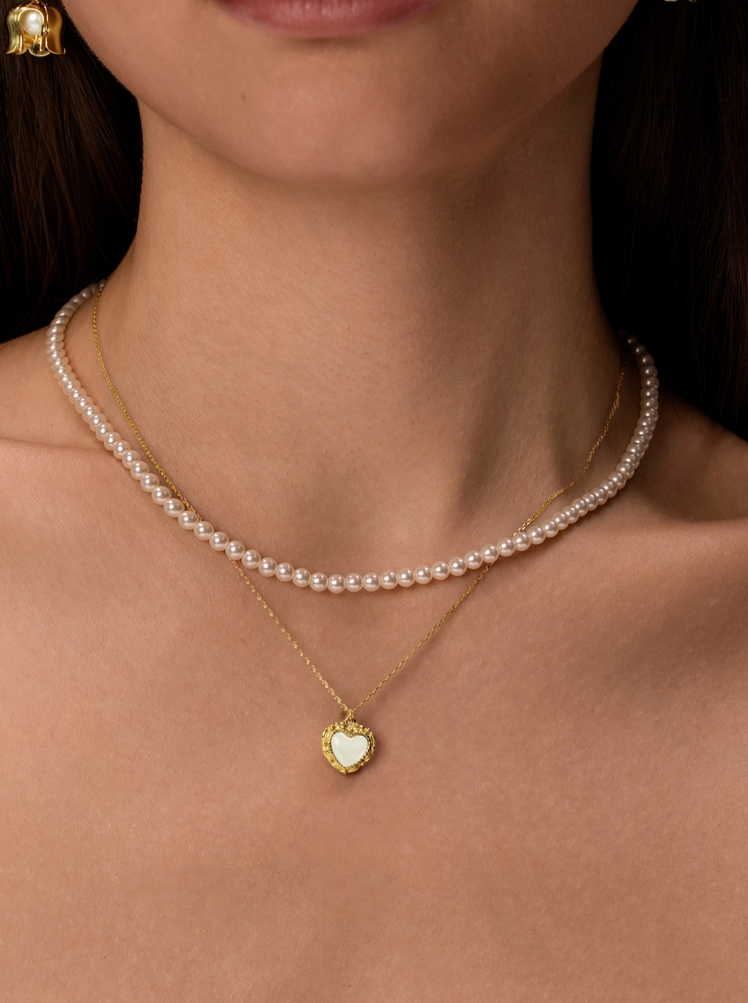 Faith Pearl Necklace