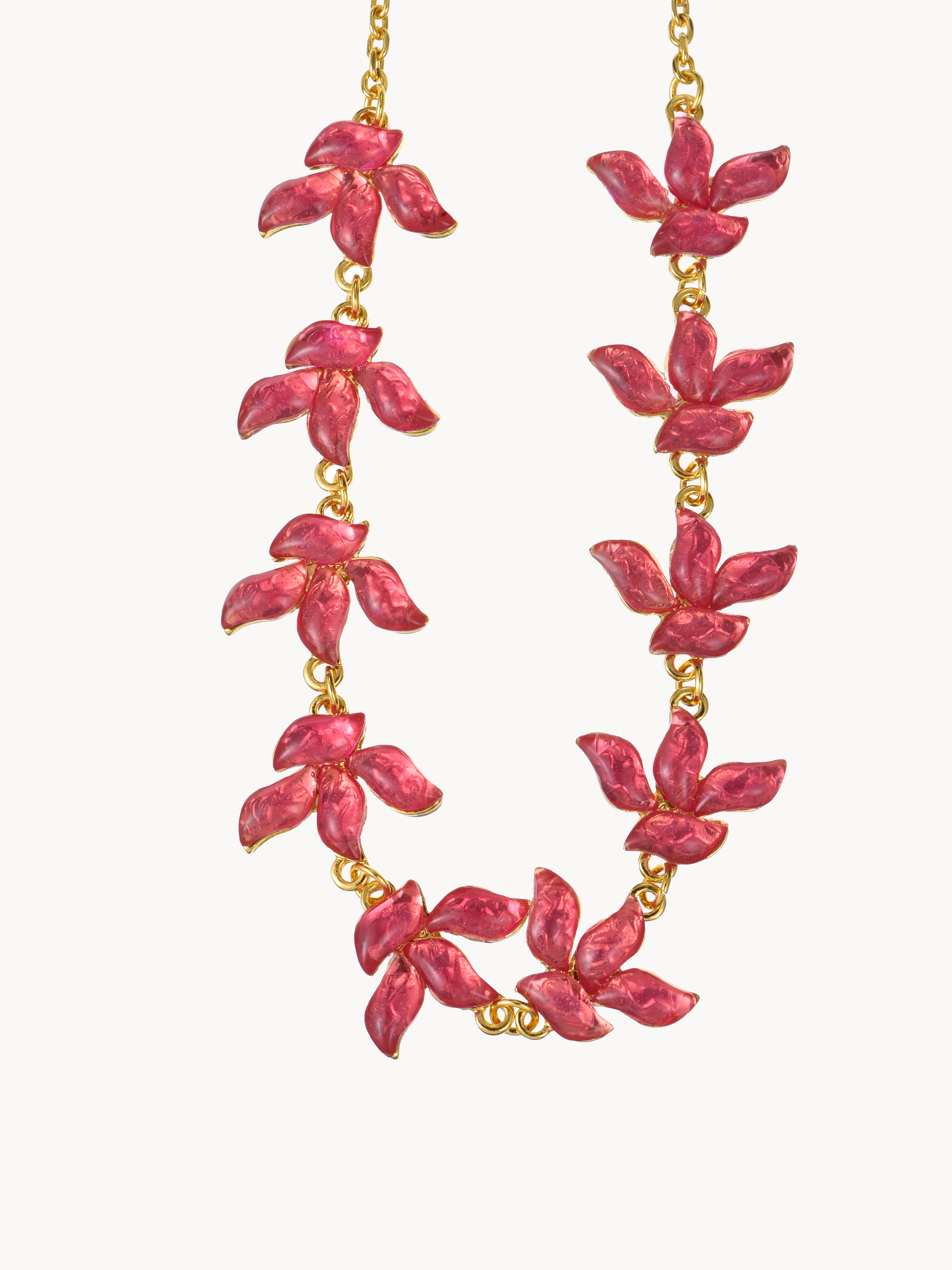 Maureen Pink Petals Necklace