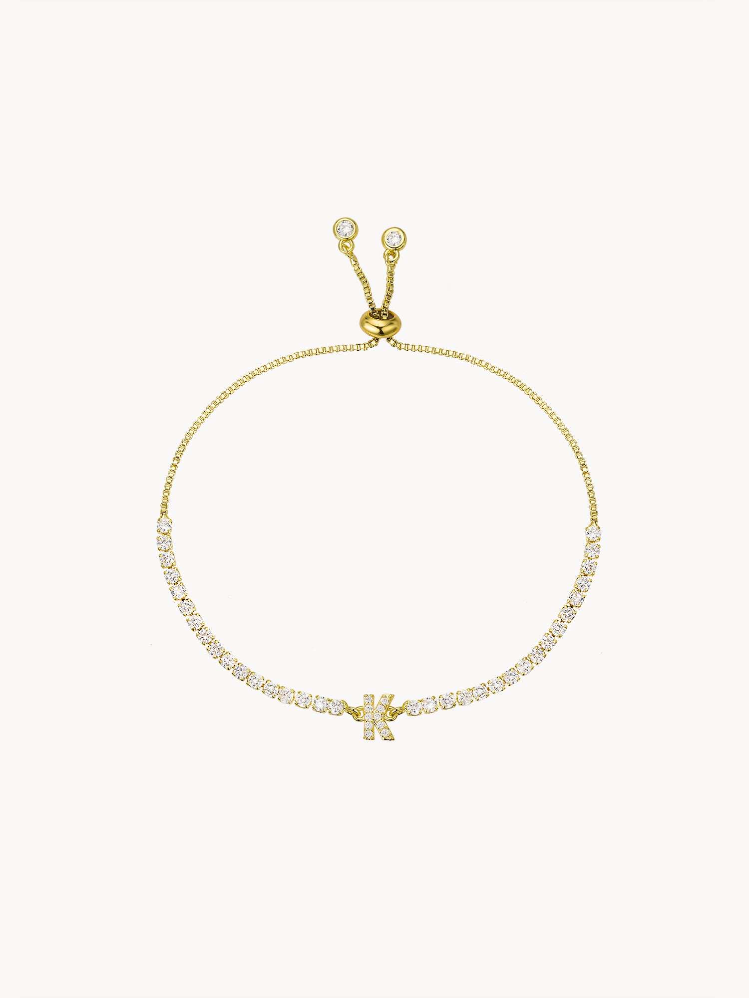 Petit Alphabet Golden Bracelet