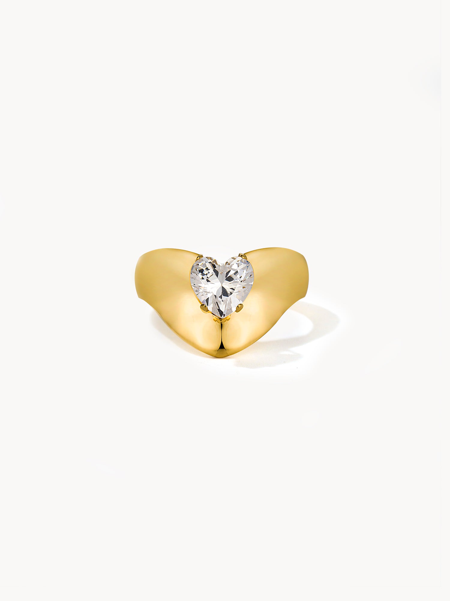 Jenny Heart Crystal Ring
