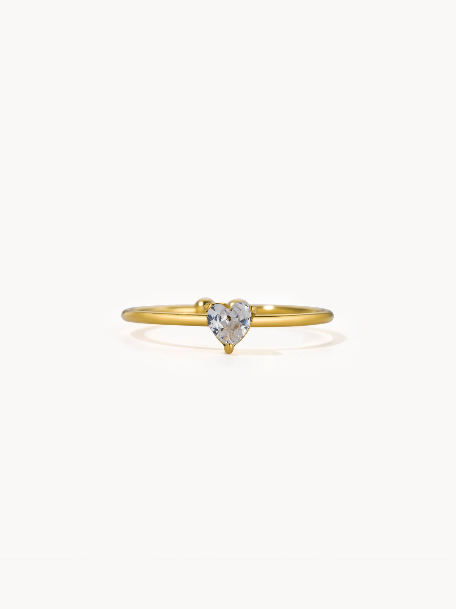 April Birthstone Ring