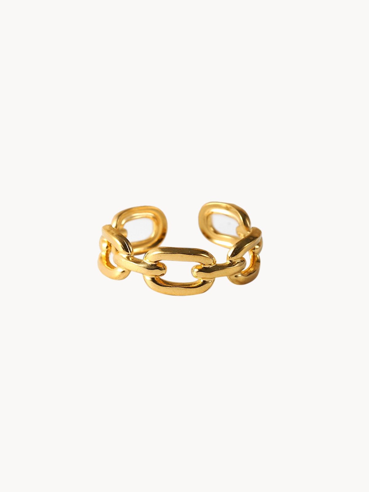 Golden Link Ring