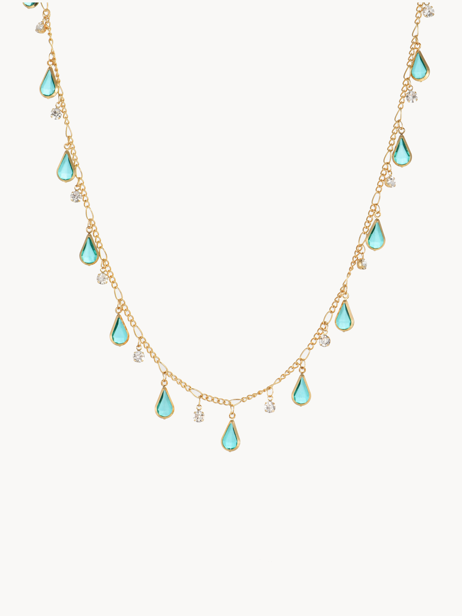 Alberta Blue Waterdrop Necklace