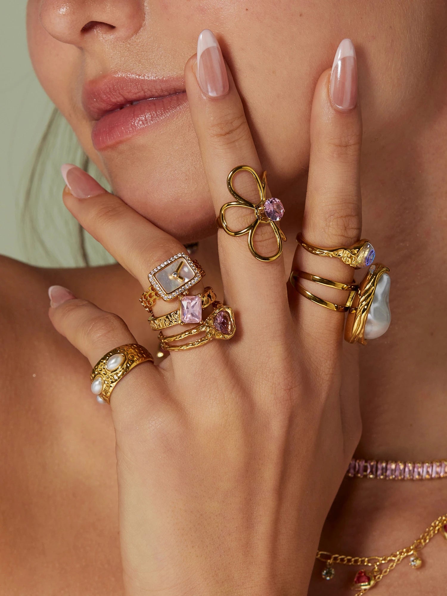 Joachim Pearls Ring - Kuri Jewelry
