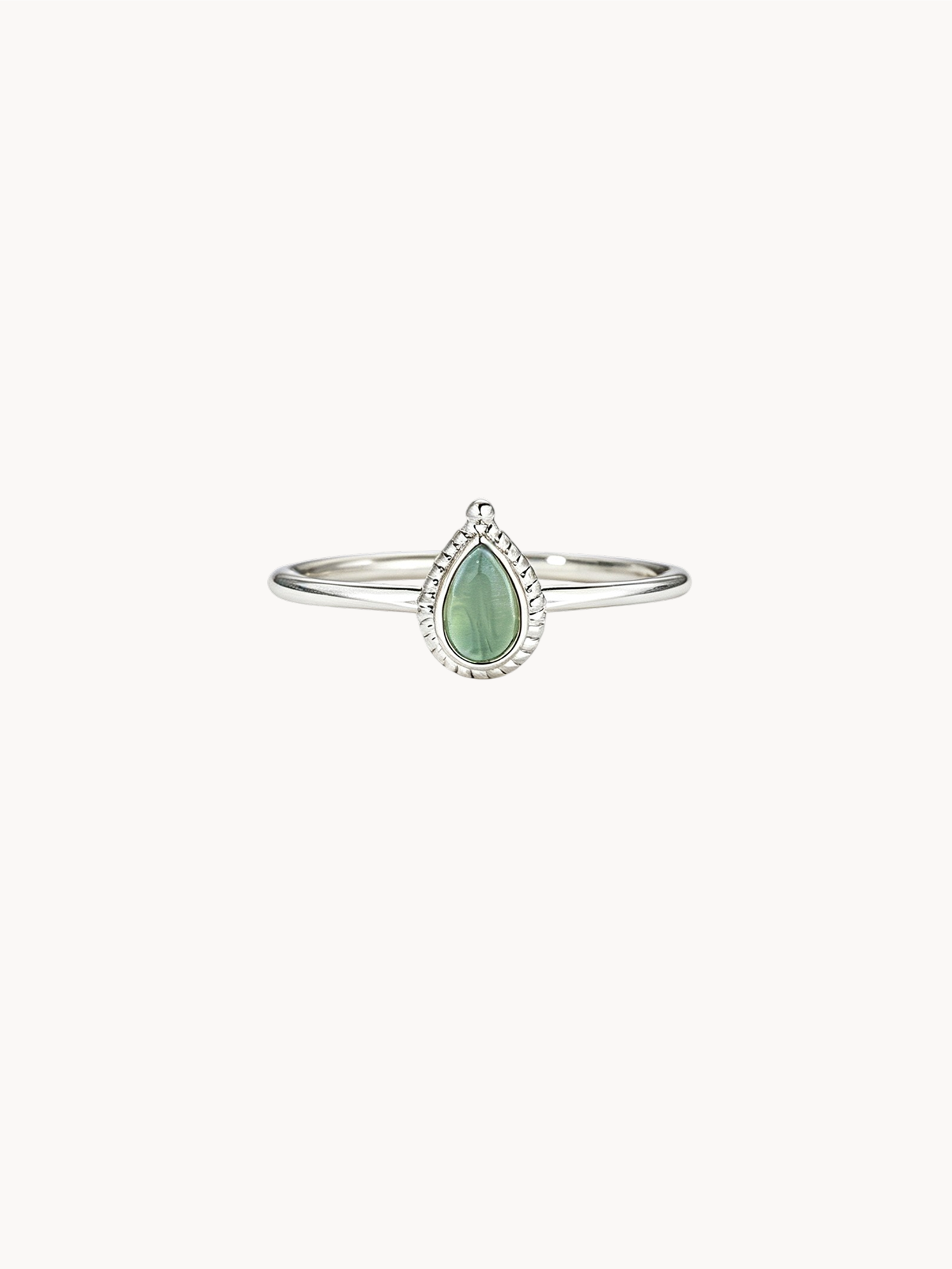Jean Cat's Eye Waterdrop Ring