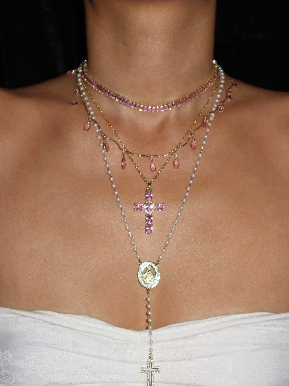 Elvira Ada Grace Pink Set