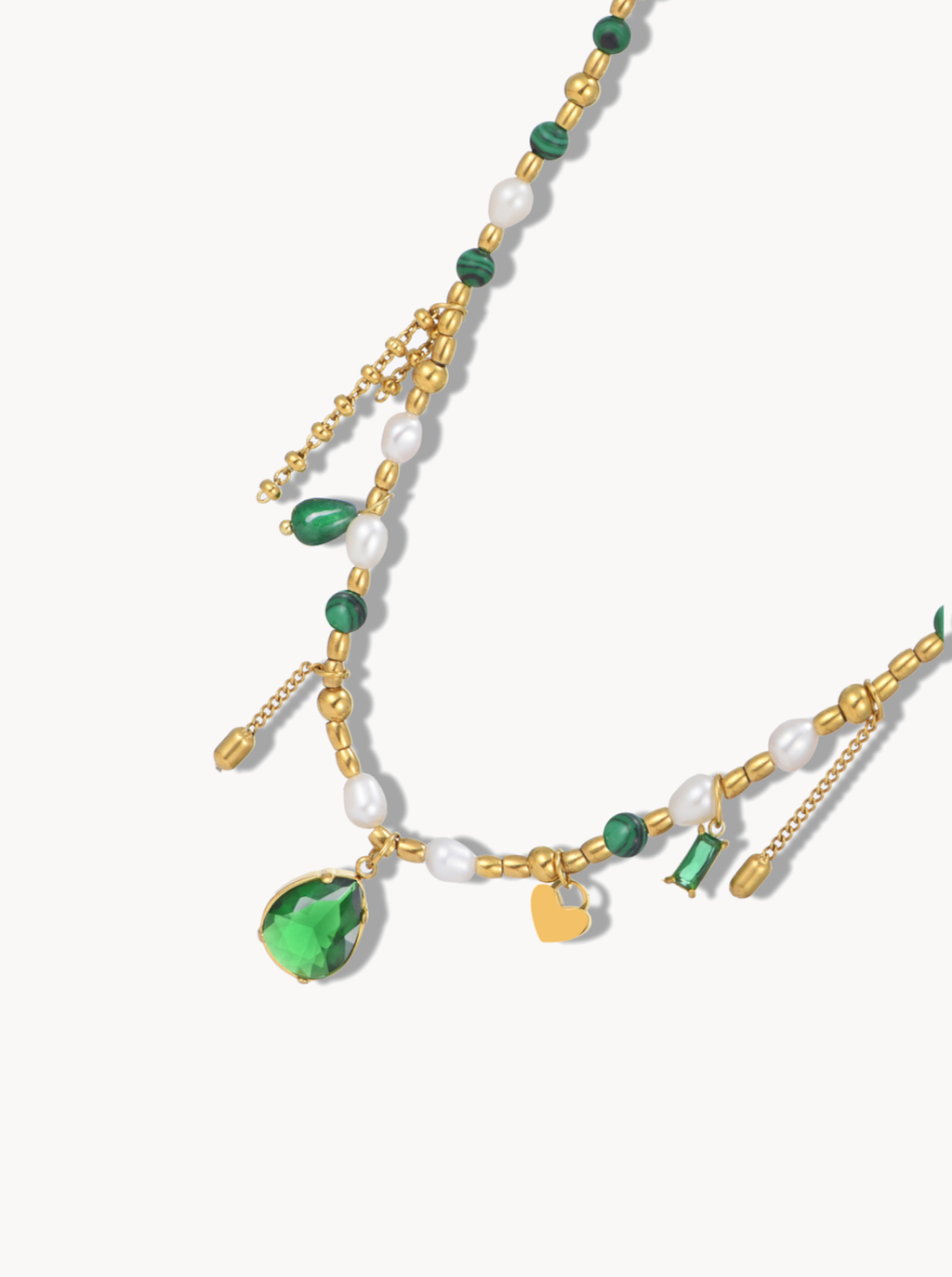 Collar de perlas Diana Evergreen