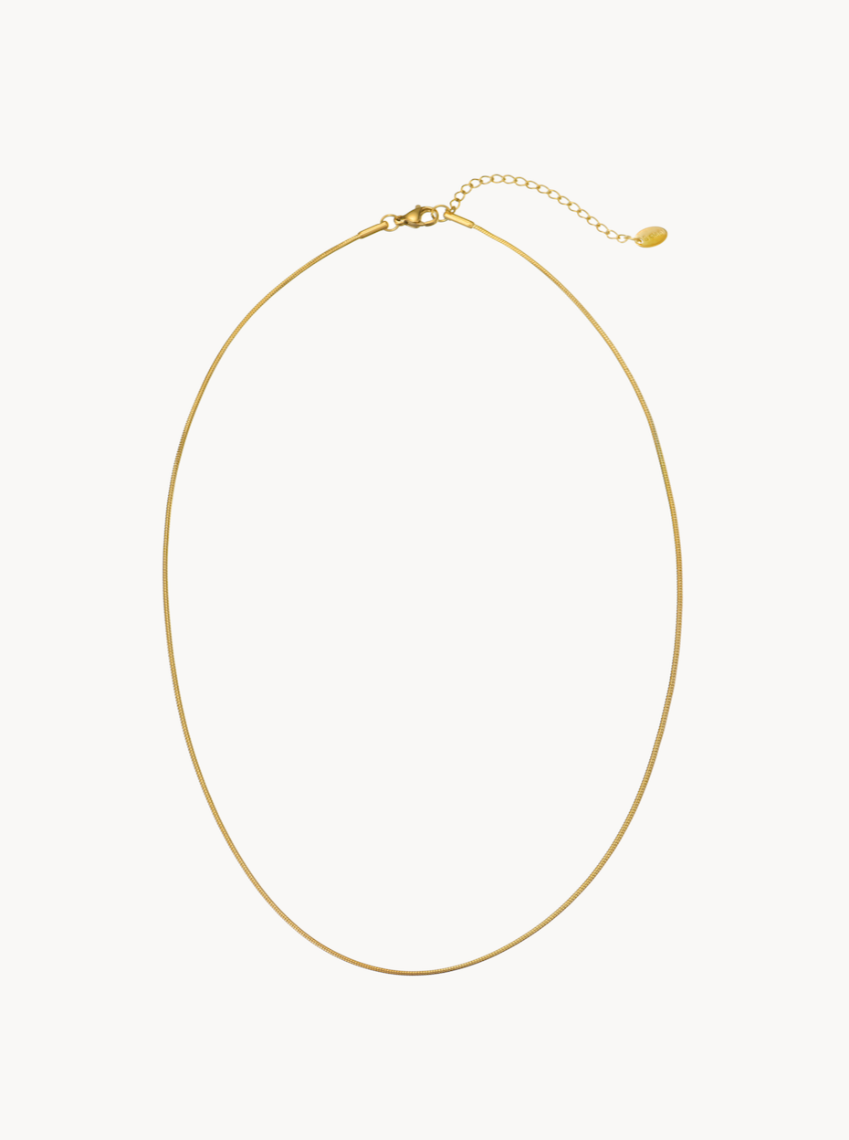 Hazel Thin Snake Chain Necklace