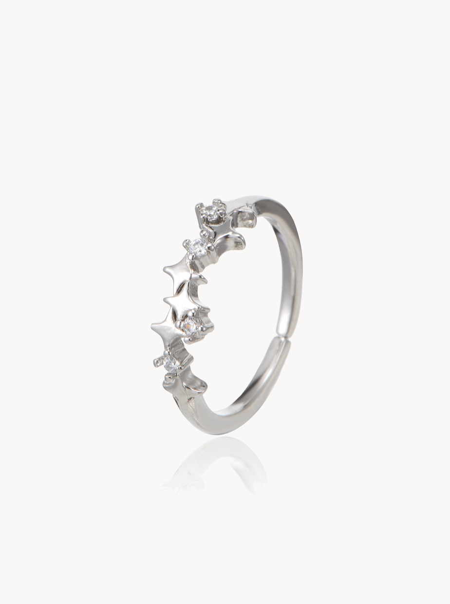 Setlla Sparkle Ring in Silber