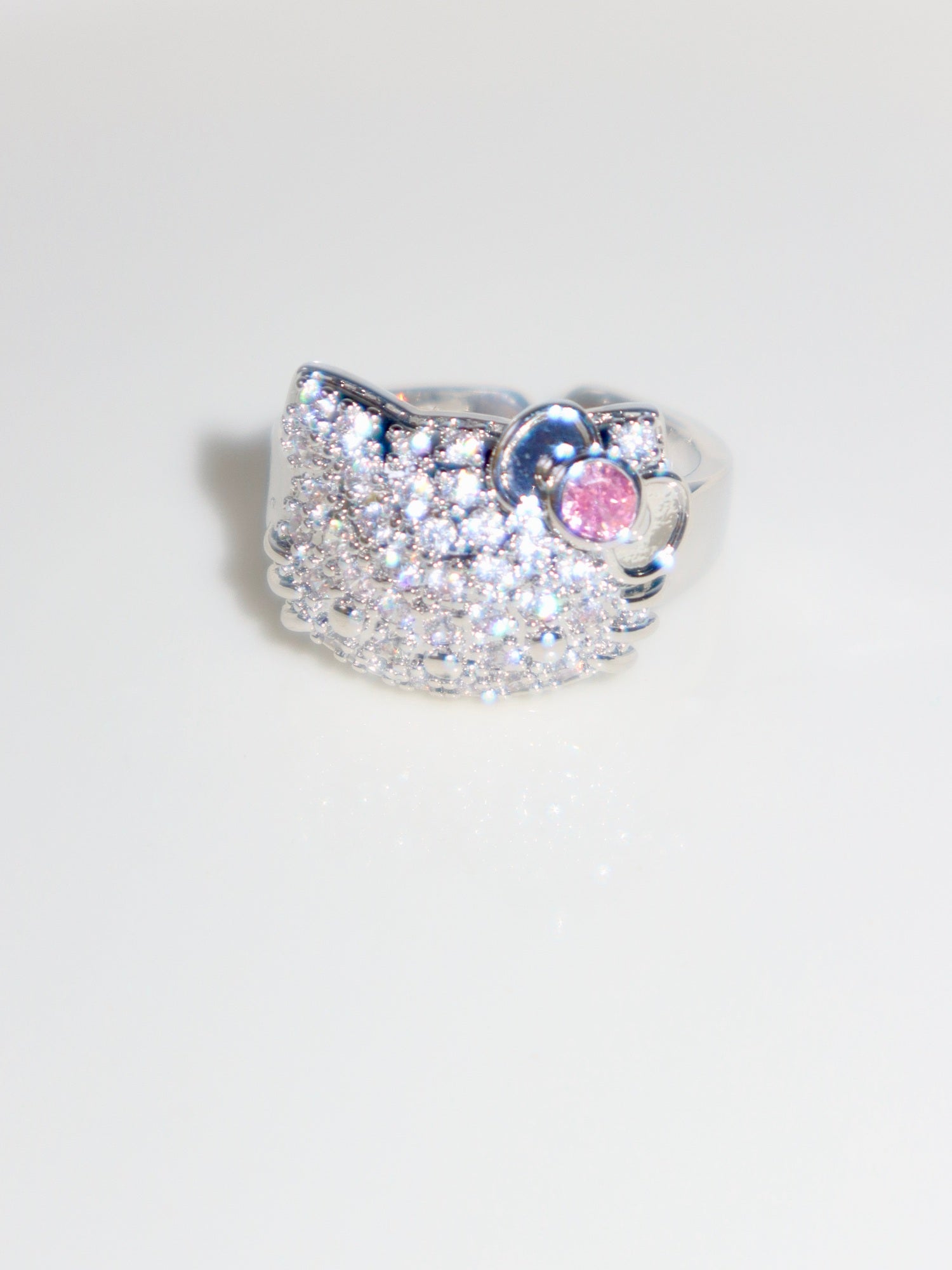 Kitty Silver Ring