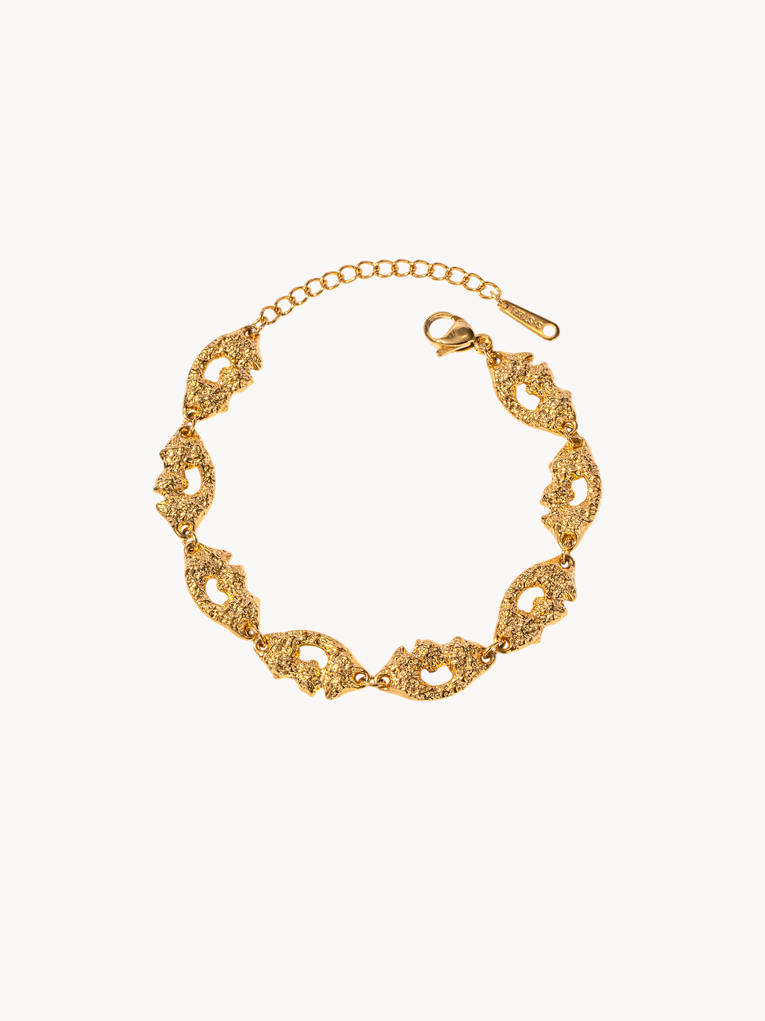 Luna Vintage Textured Bracelet
