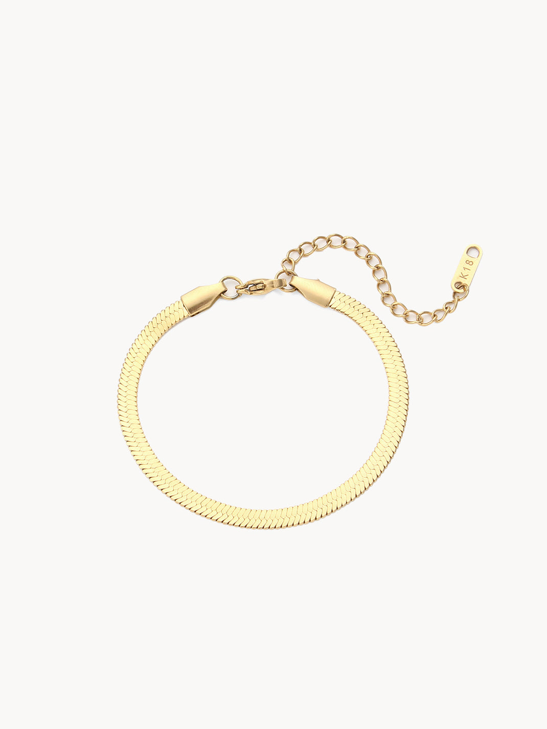 Herringbone Golden Bracelet