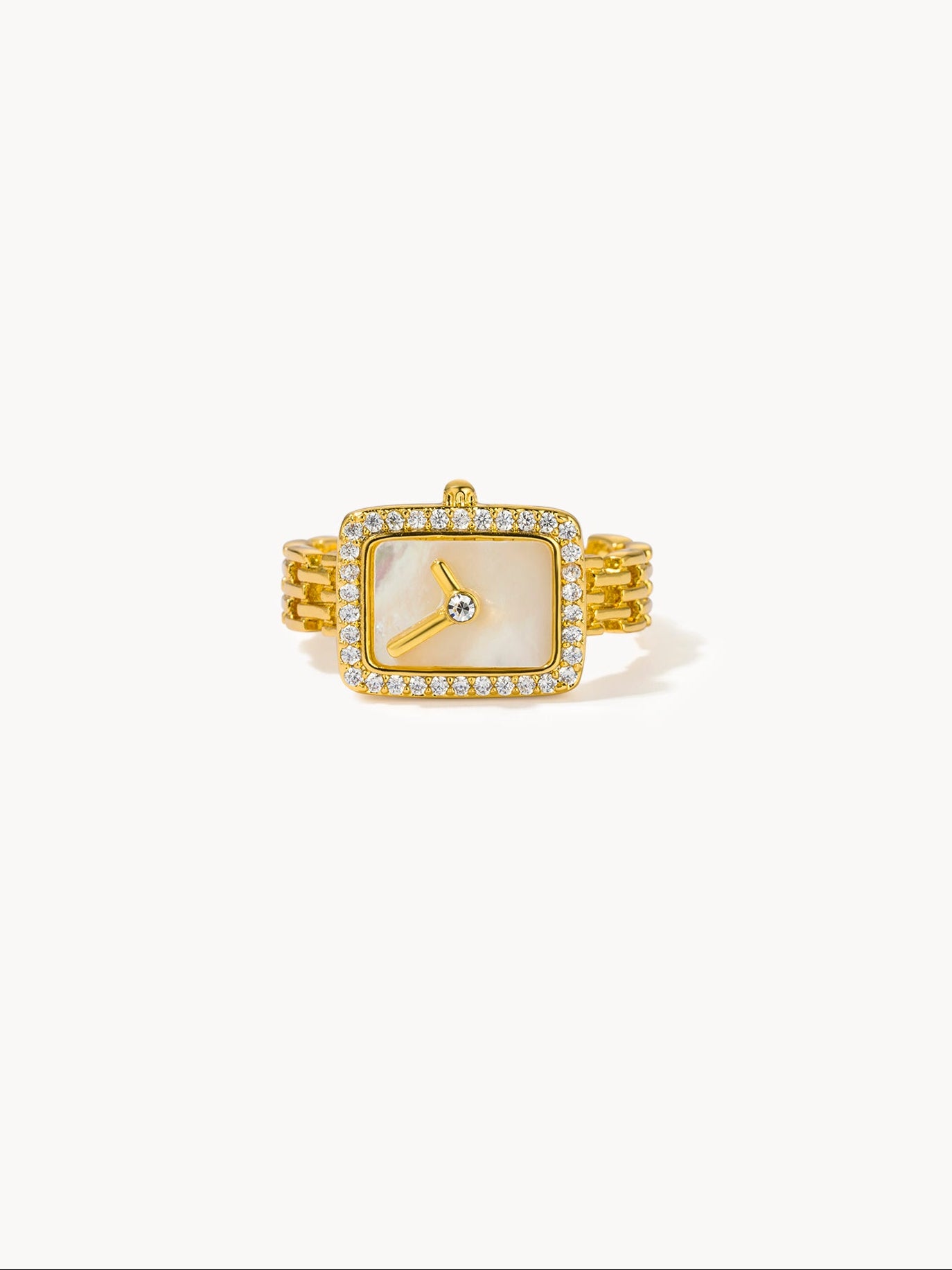 Pearl Watch Ring | Elegant Minimalist Jewelry – Kuri