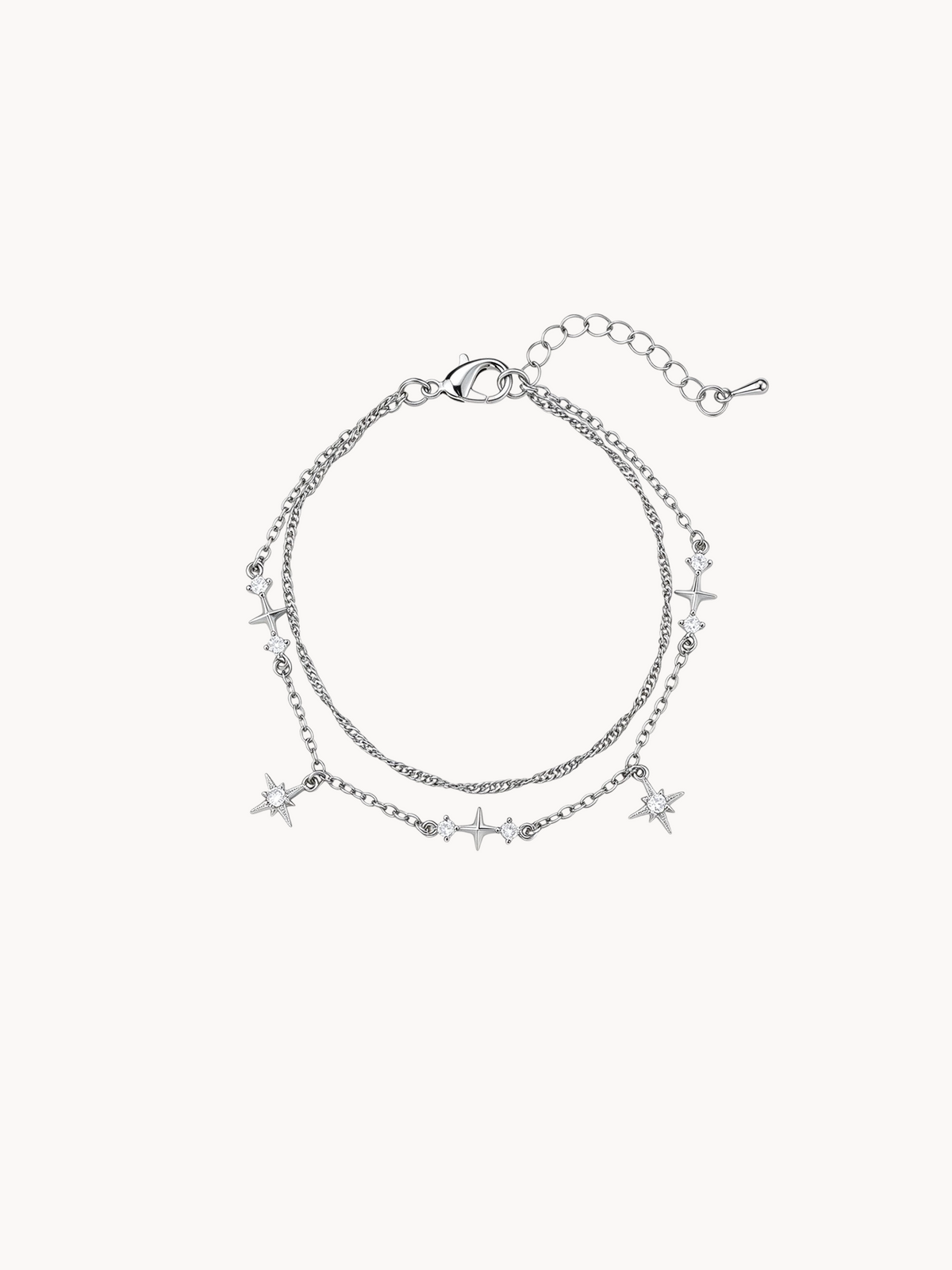 Petit Stars Layered Bracelet - Kuri Jewelry