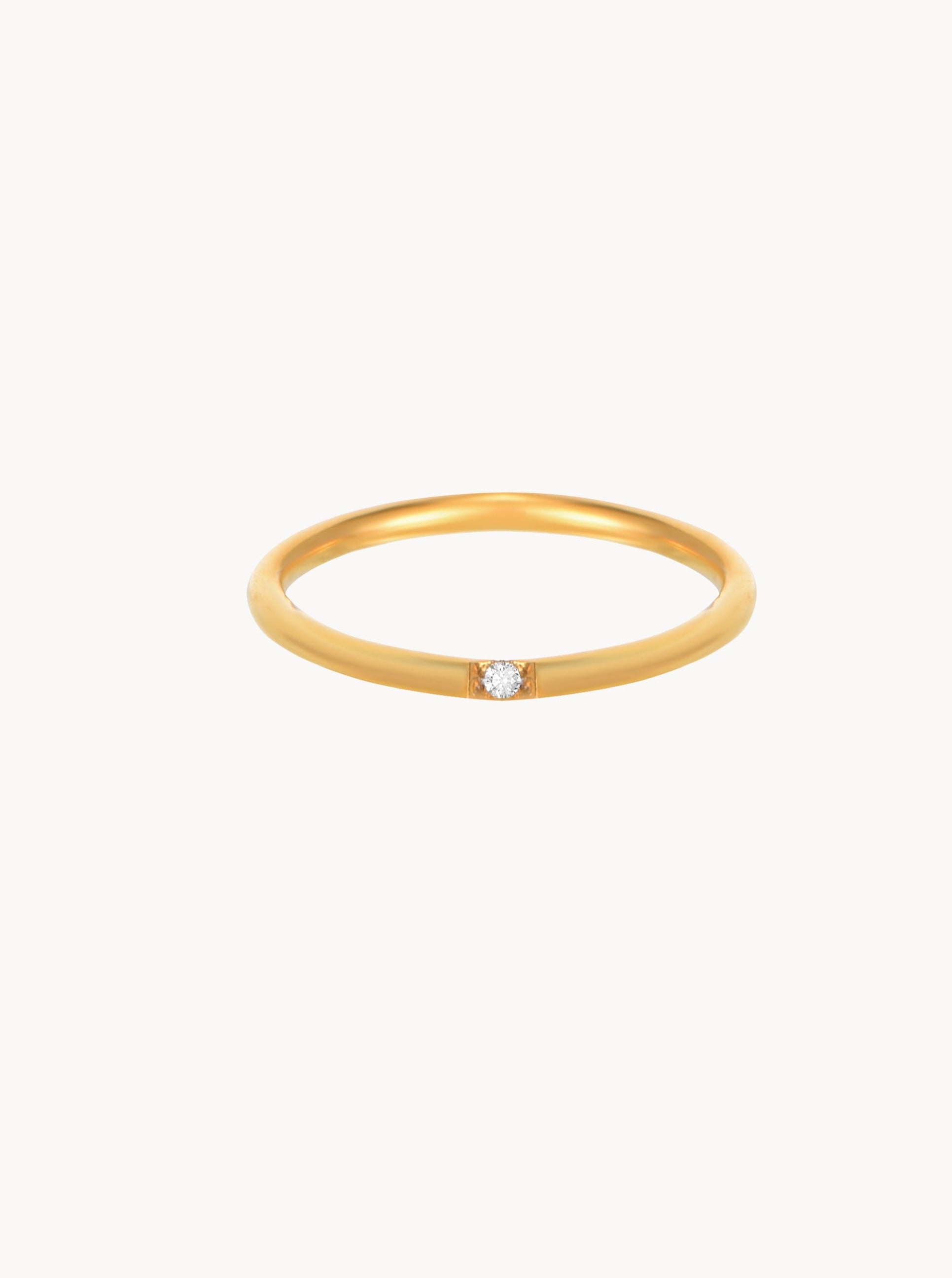 Amelia Golden Ring - Kuri Jewelry