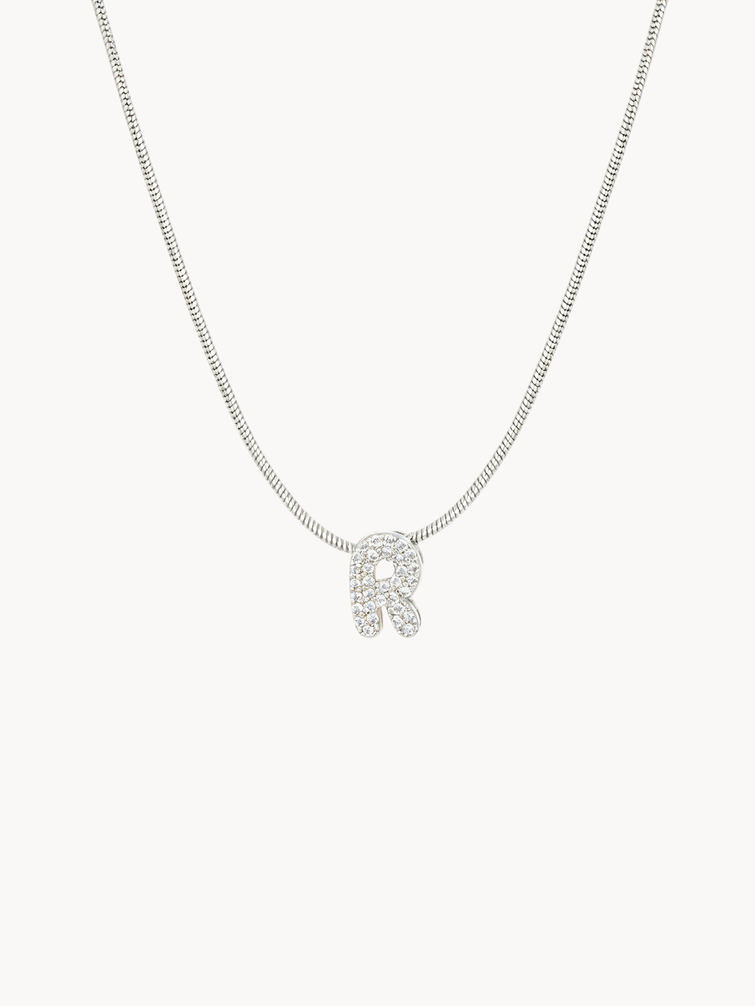 Petite Letter Chain Necklace
