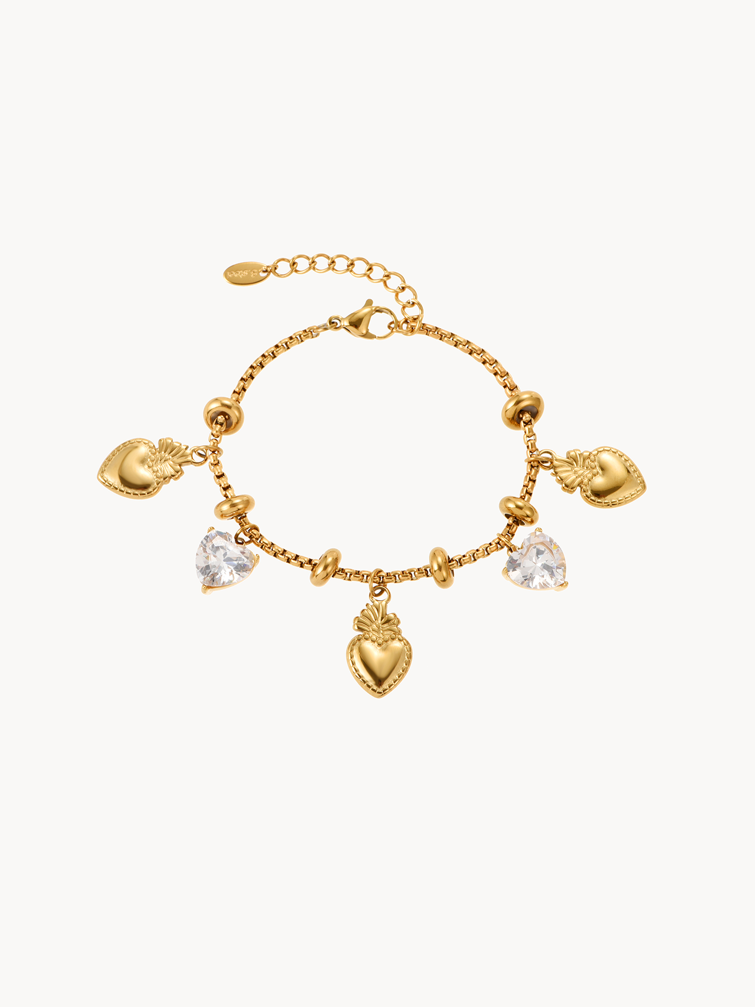 Sacred Hearts Bracelet | Elegant Minimalist Jewelry – Kuri