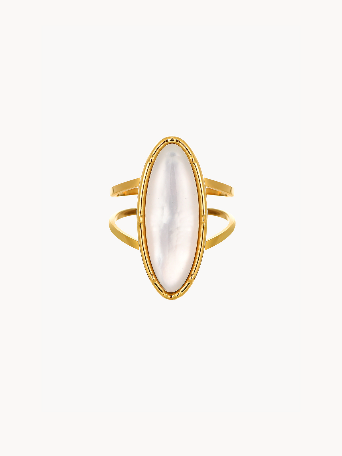 Gail Chunky Pearl Ring