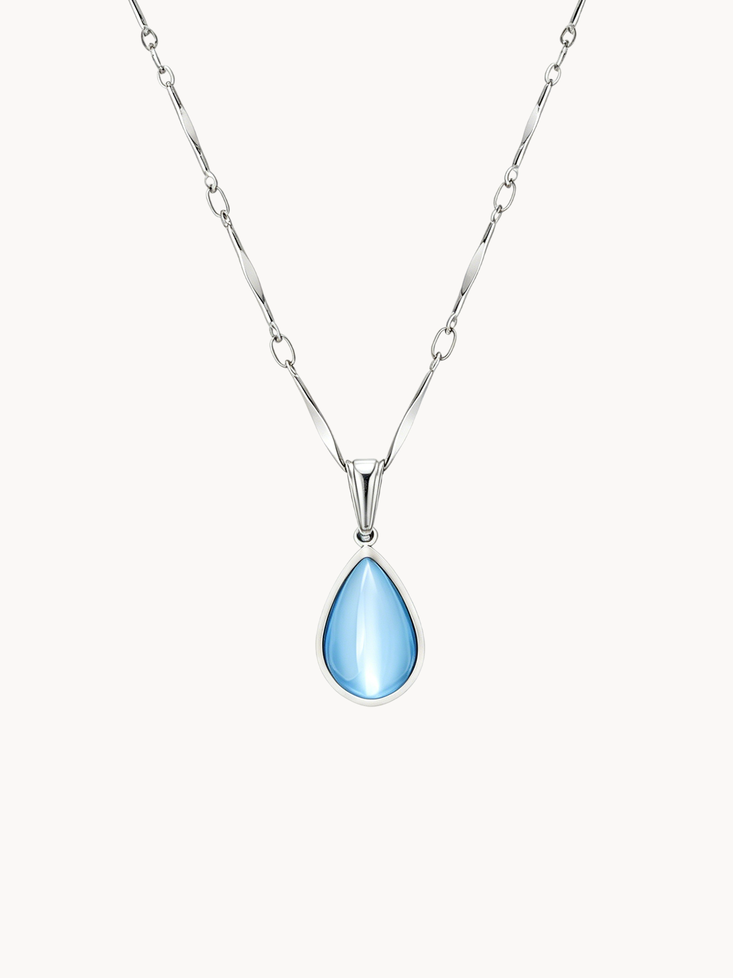 Dora Blue Waterdrop Necklace