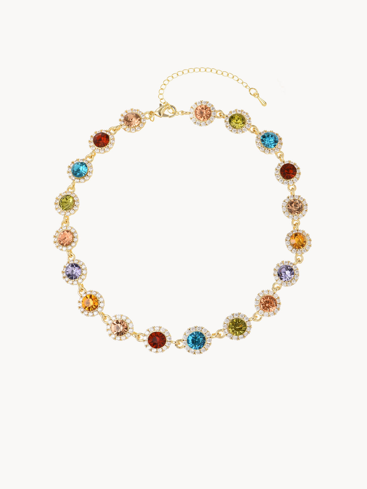 Iris Colored Choker