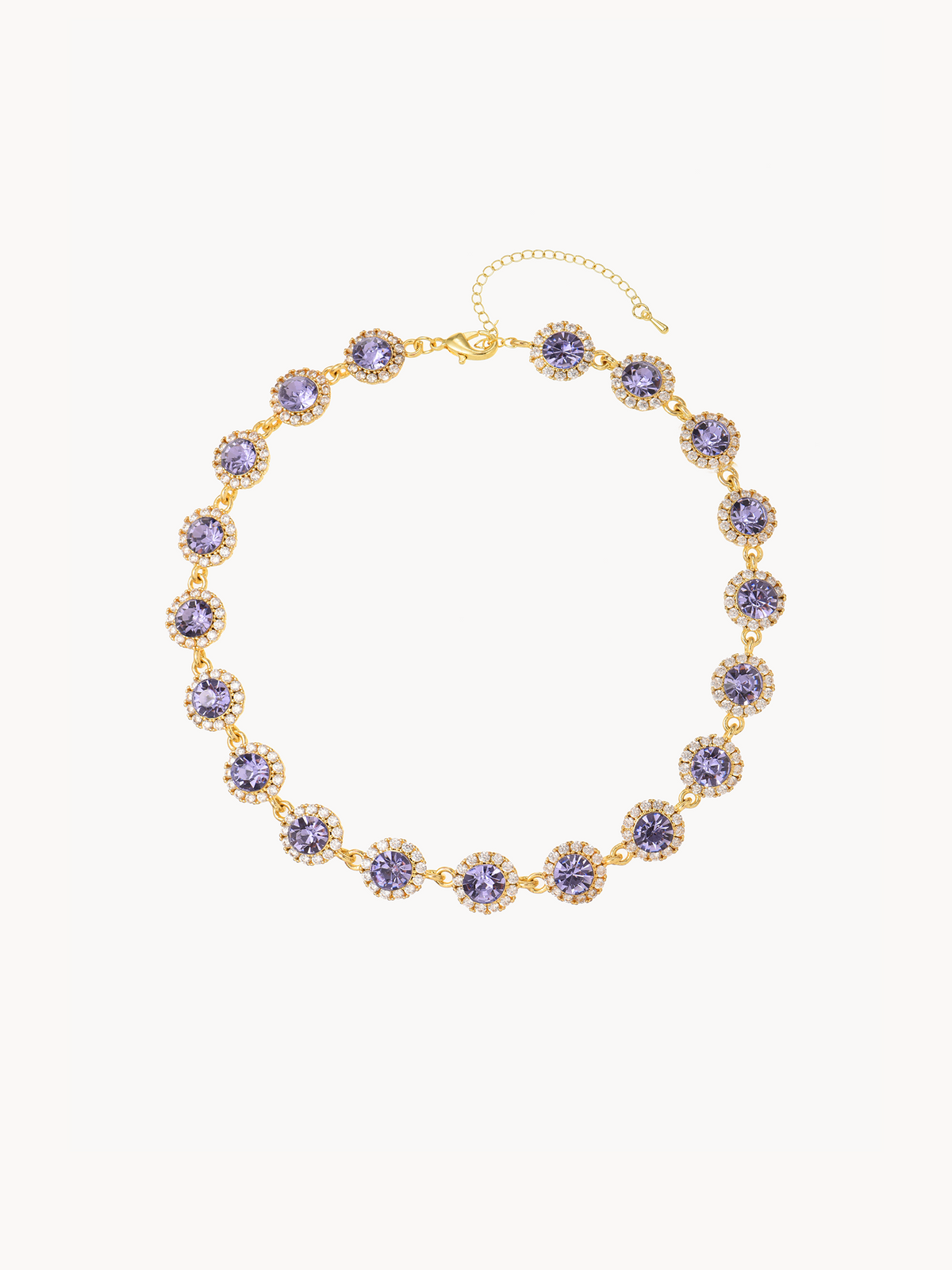 Iris Purple Choker