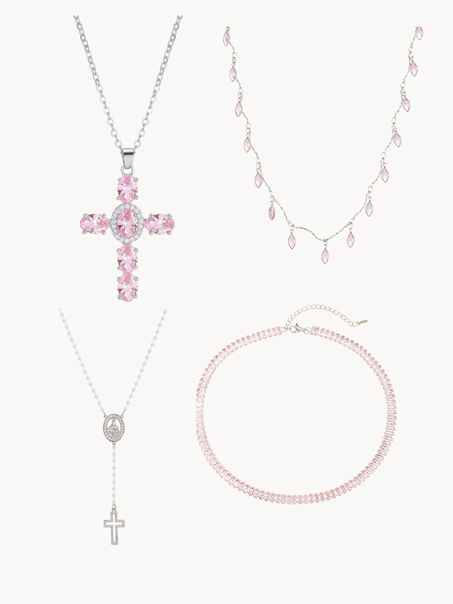 Elvira Ada Grace Pink Set