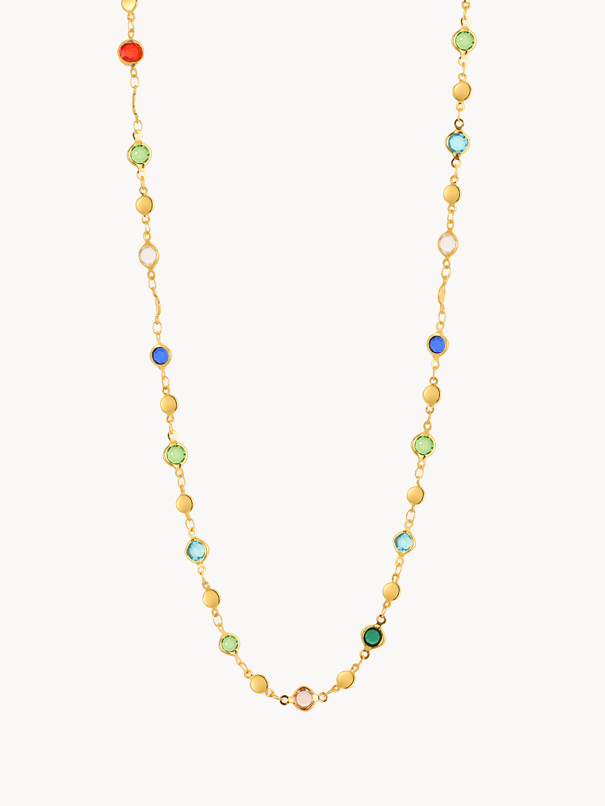 Jolie Colorful Long Necklace - Kuri Jewelry