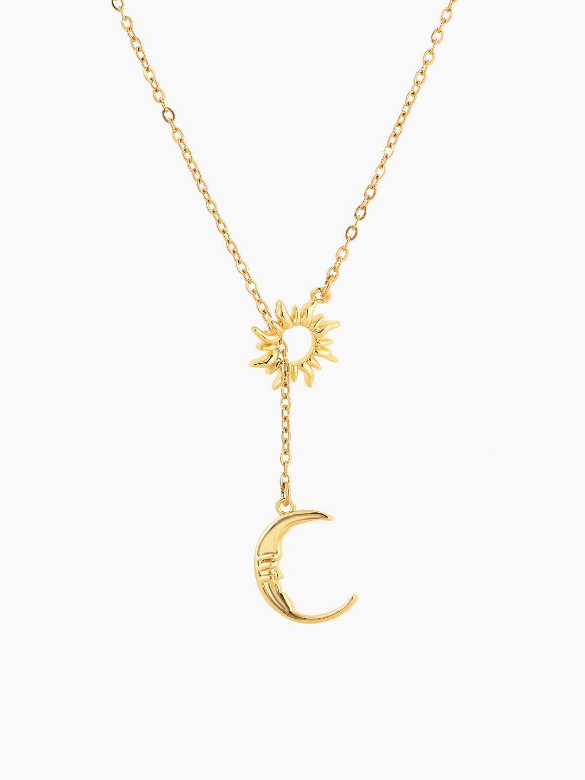 Cathy Moon & Sun Necklace