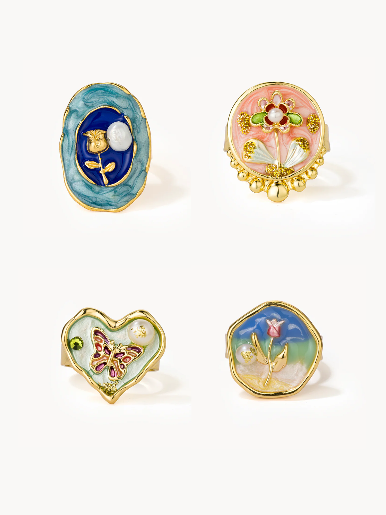 Griselda Ring Set