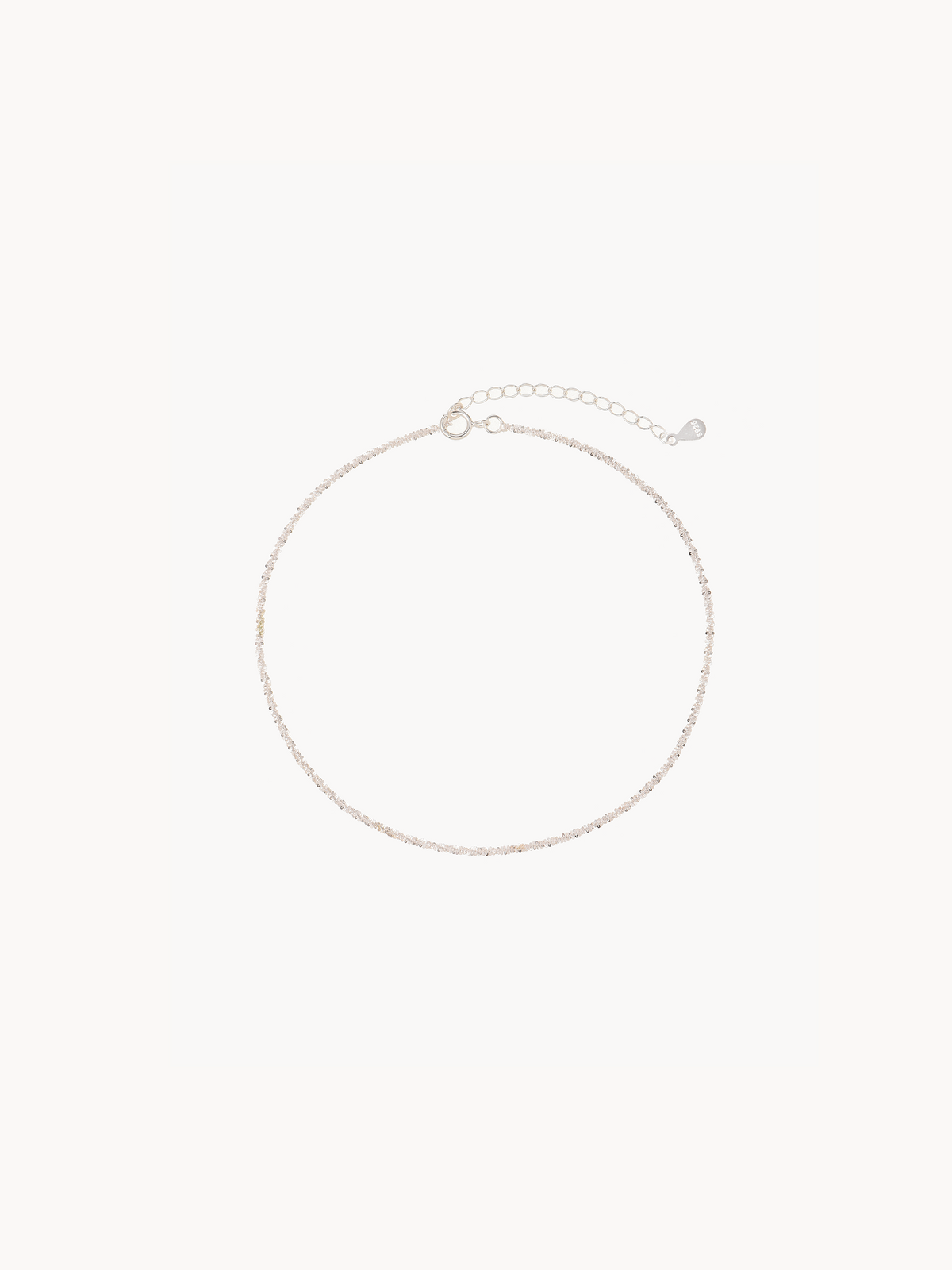 Elva Sterling Silver Anklet