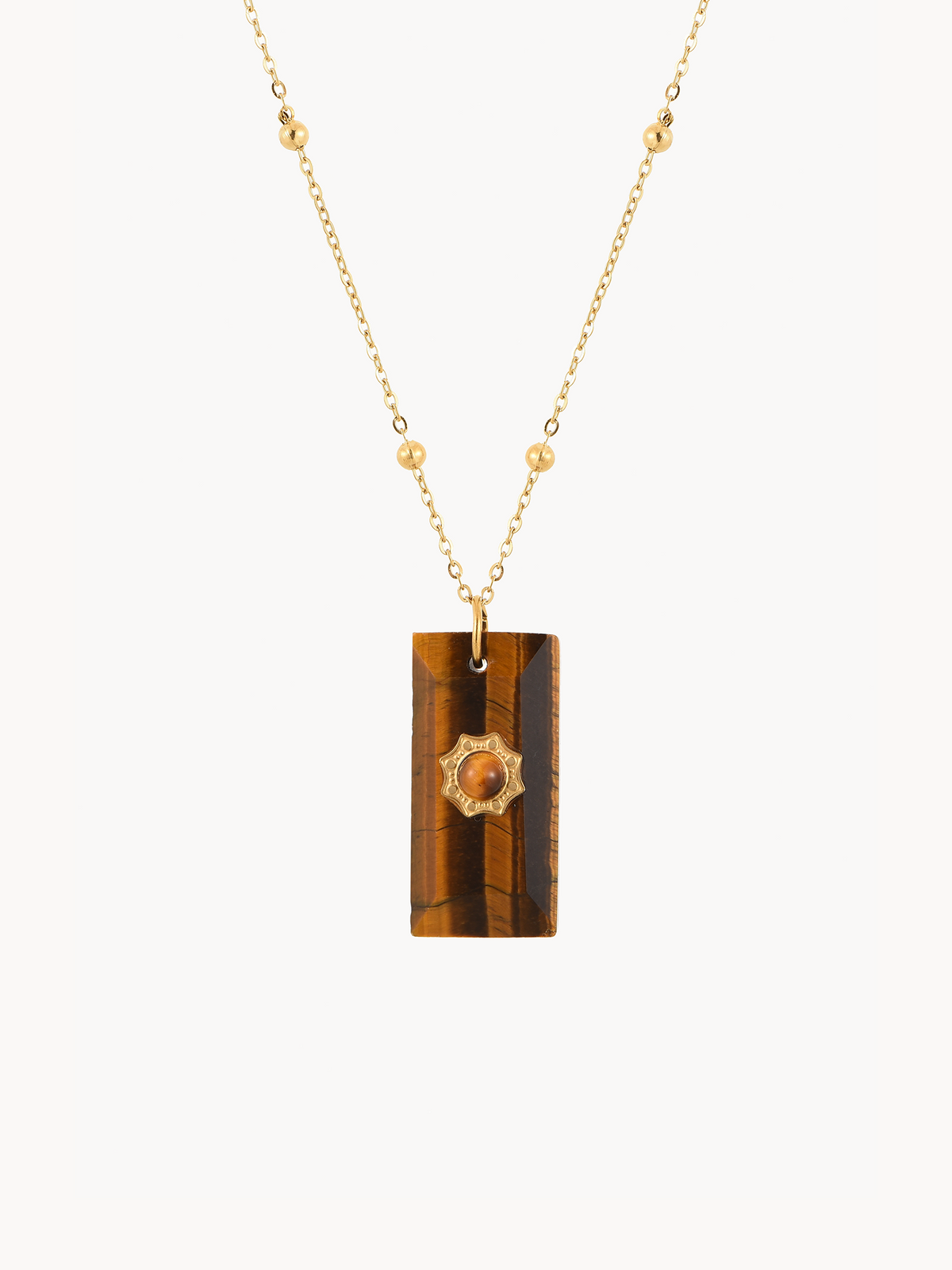 Carlin Tiger's Eye Necklace